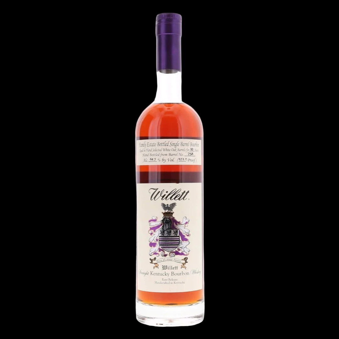 Willett Family Estate Bottled Single Barrel 10 Year Old Barrel No. 2068 Kentucky Straight Bourbon Whiskey 750ml