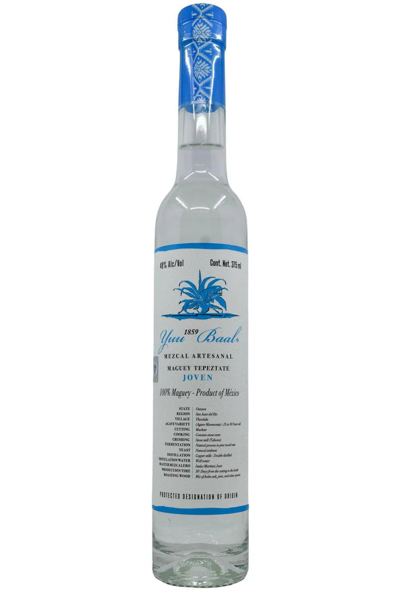 Yuu Baal Tepeztate Joven Mezcal 375ml