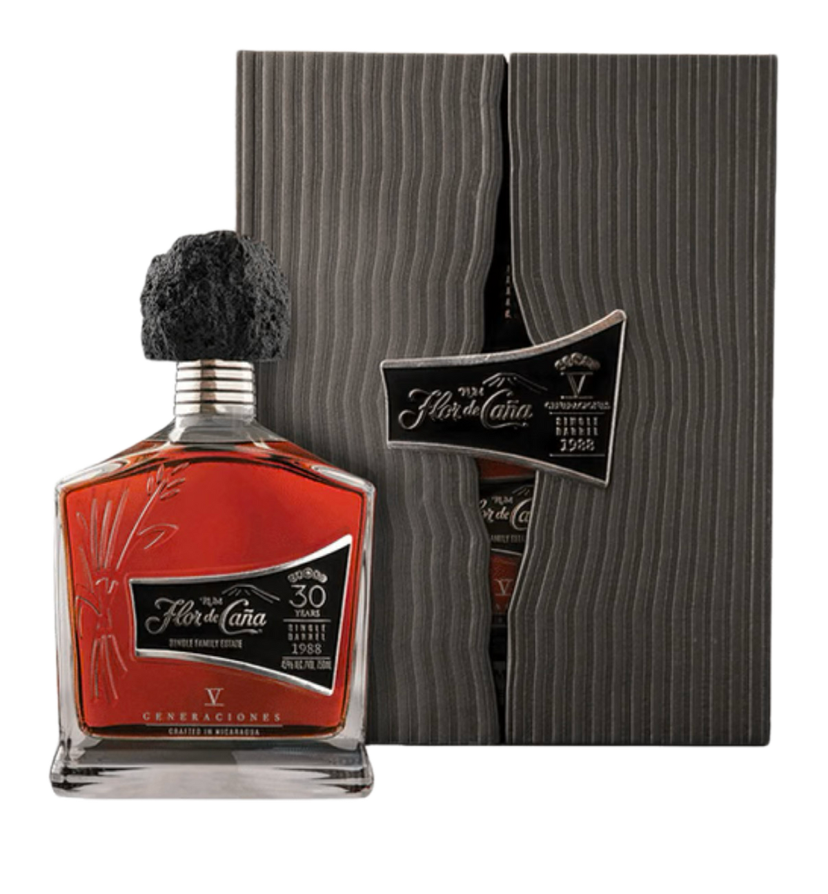 Flor De Cana 30 Year Old V Generaciones Rum 750mL