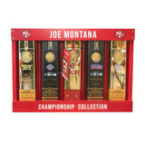 Gold Bar Joe Montana Championship Collection American Whiskey Box Set Bundle 750ml 5-Pack