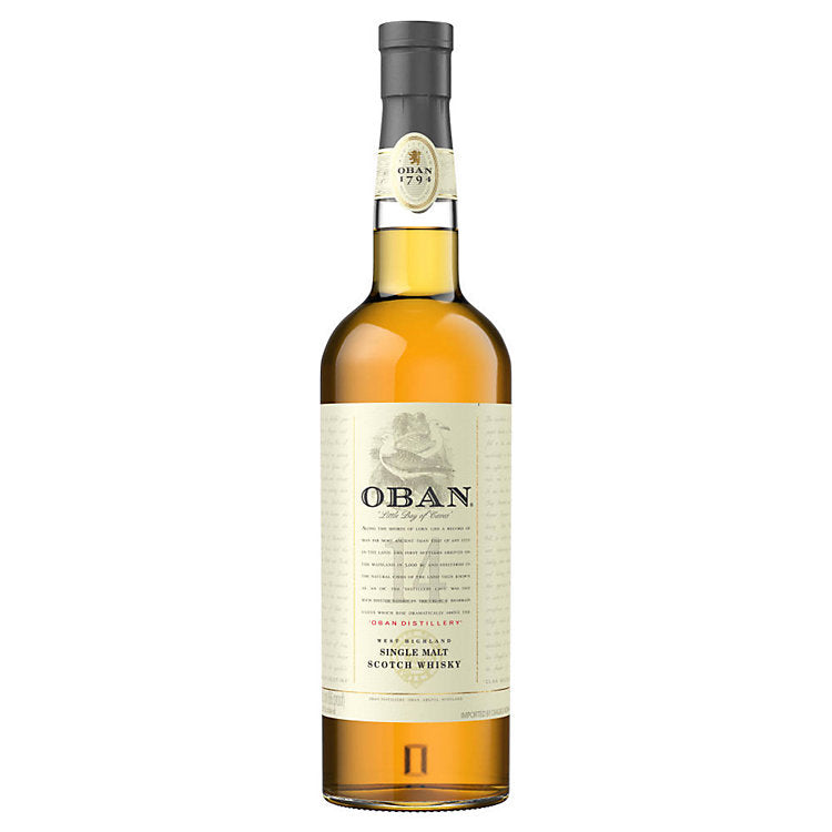 Oban 14 Year Old Single Malt Scotch Whisky 750ml
