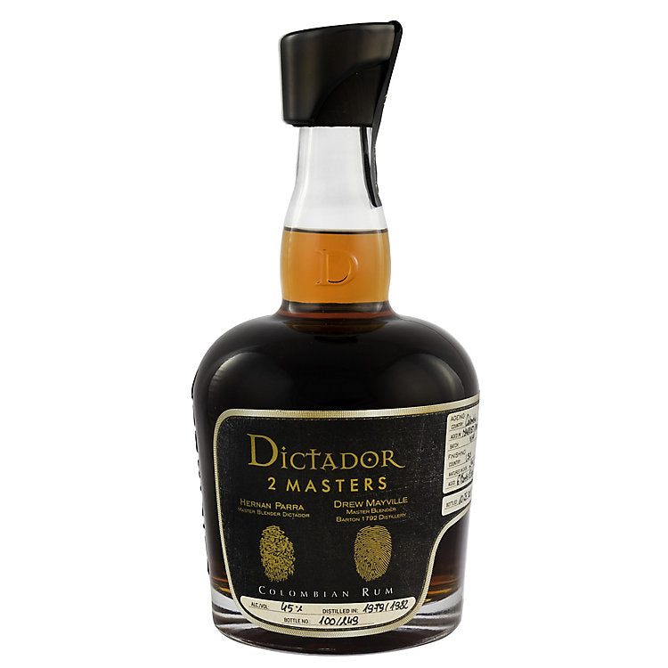 Dictador 2 Masters Barton Straight Rye Cask Rum 750ml