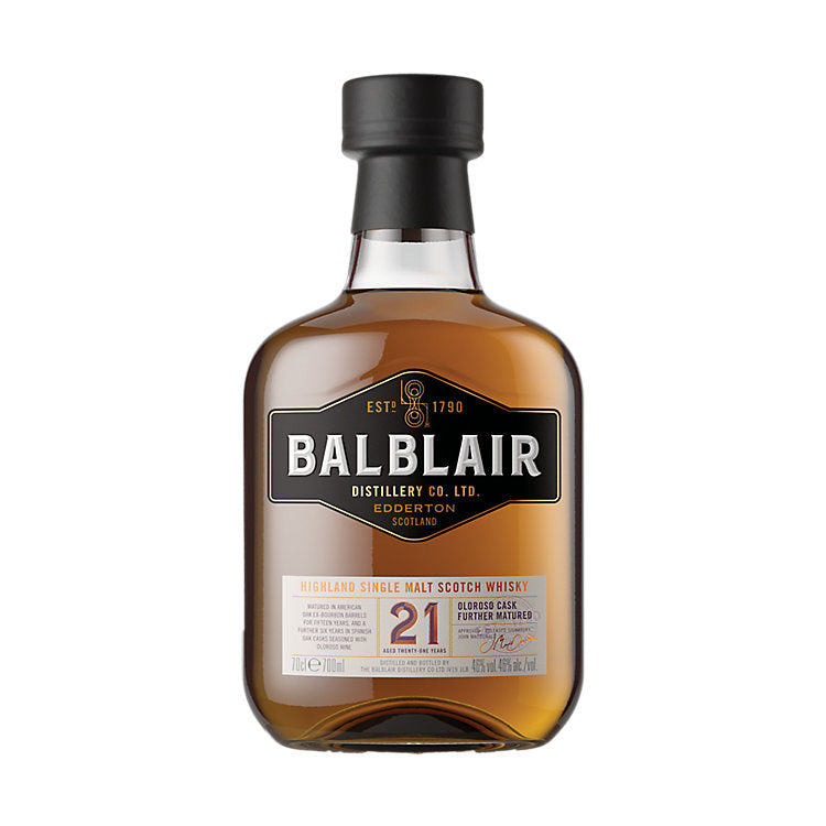 Balblair 21 Year Old Single Malt Scotch Whisky 750ml