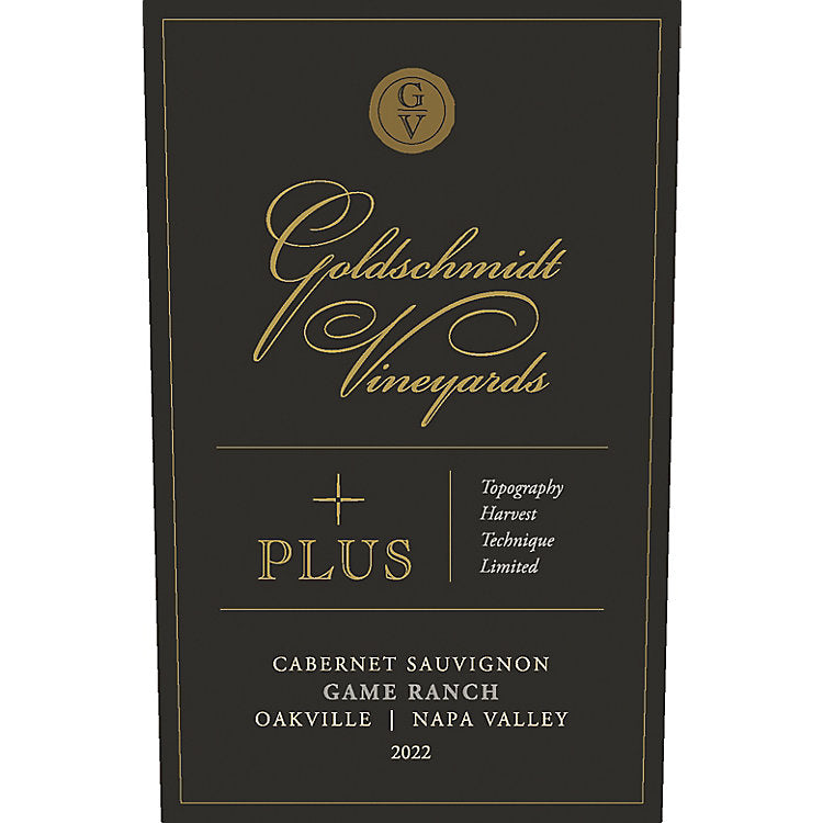 2022 Goldschmidt Vineyards PLUS Single Vineyard Selection Game Ranch Cabernet Sauvignon 750ml
