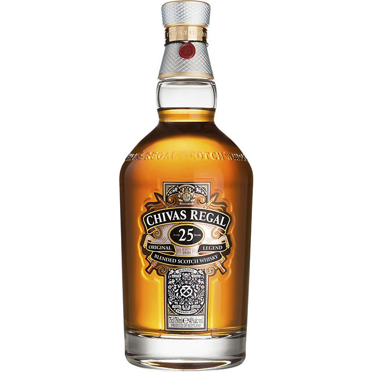 Chivas Regal 25 Year Old Blended Scotch Whisky 750ml