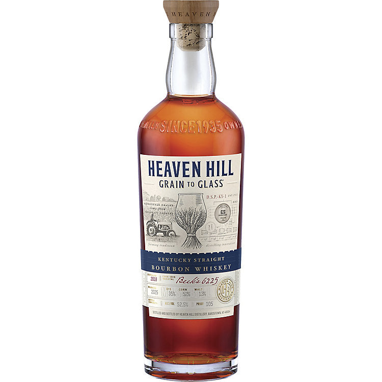Heaven Hill Grain to Glass 6 Year Old Straight Bourbon Whiskey 750ml