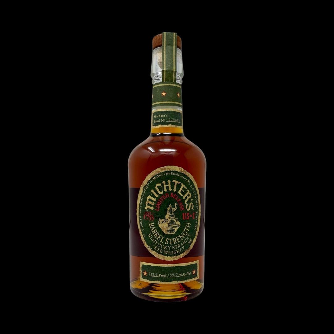 Michter's US-1 Limited Release Barrel Strength Kentucky Straight Rye Whiskey 750ml