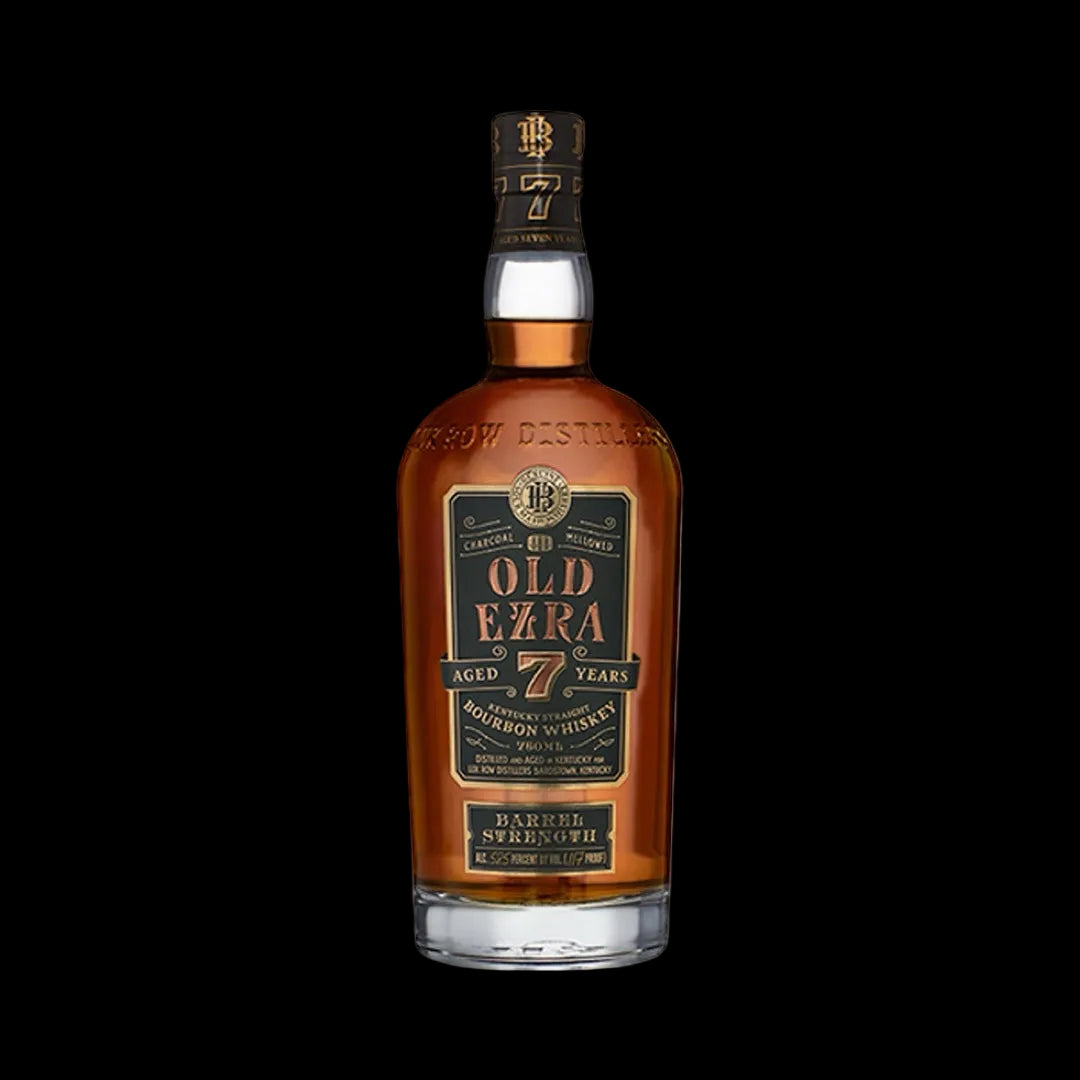 Old Ezra Brooks 7 Years Old Barrel Strength Kentucky Straight Bourbon Whiskey 750ml