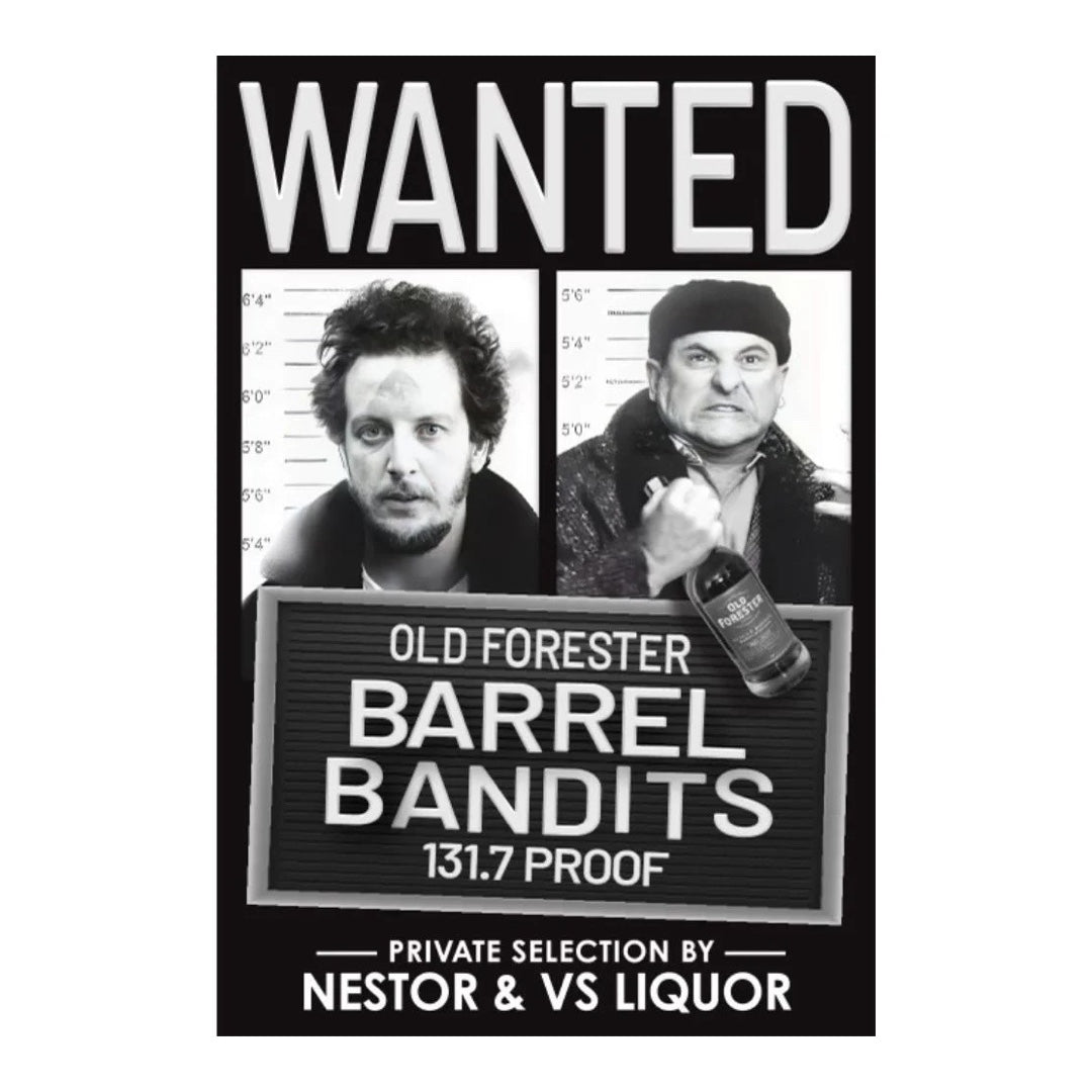 Old Forester Single Barrel Barrel Bandits Strength Bourbon Whiskey 750ml