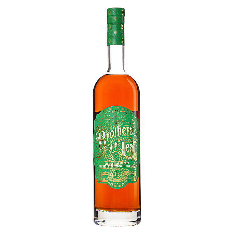 Brothers of the Leaf Toasted American Oak Casks Finish Straight Bourbon Whiskey 750ml