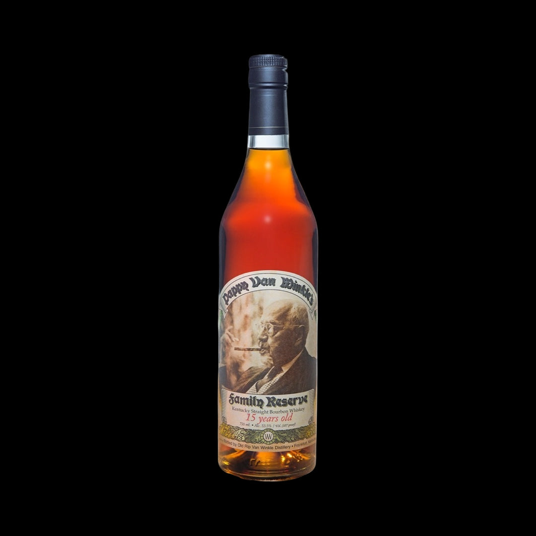 Old Rip Van Winkle Pappy Van Winkle's Family Reserve 15 Year Old Kentucky Straight Bourbon Whiskey 750ml