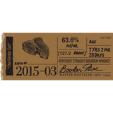 2015 Booker's Batch 2015-03 The Center Cut Kentucky Straight Bourbon Whiskey 750ml