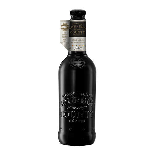 2019 Goose Island Bourbon County Brand Stout Beer Bottle 16.9-Oz