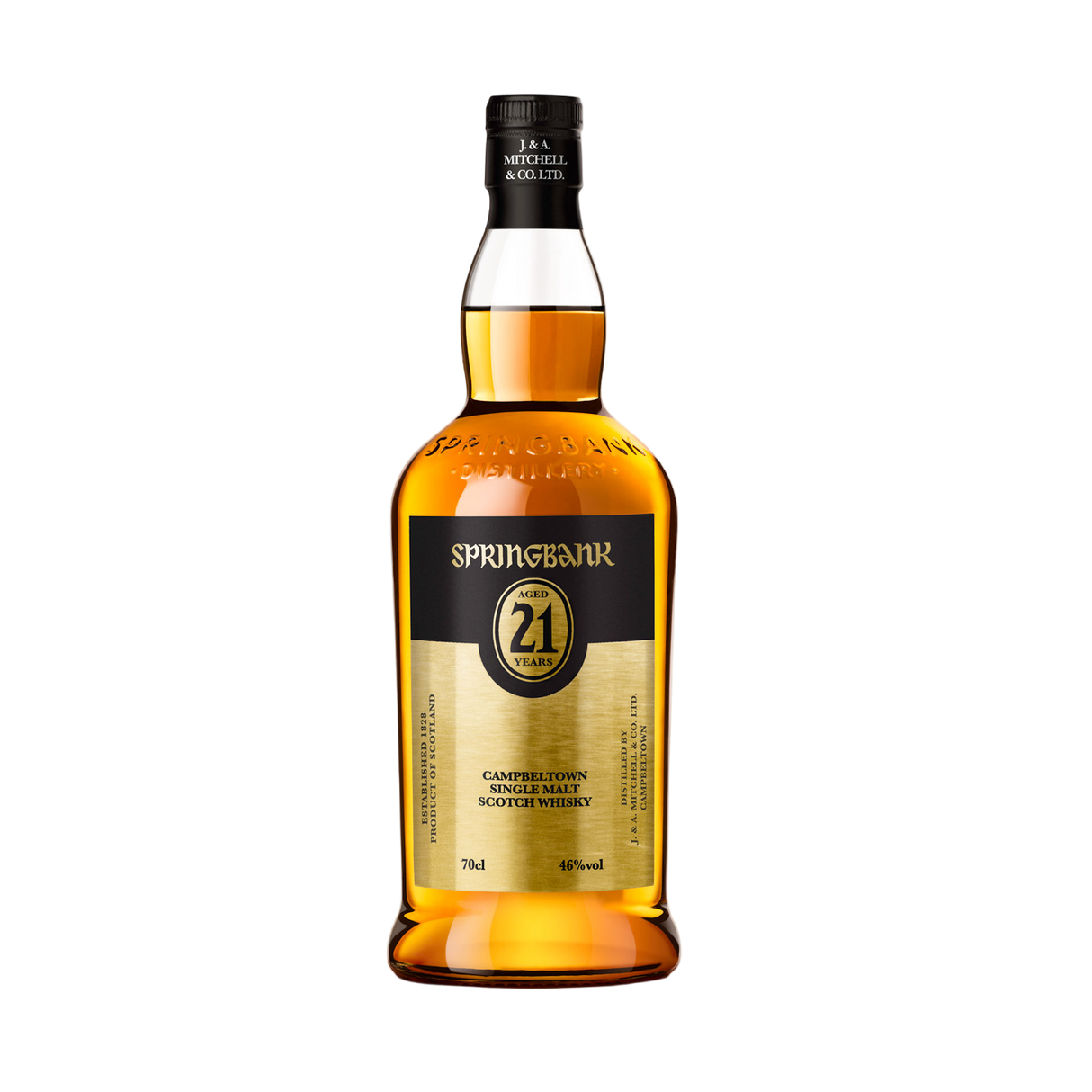 Springbank 21 Year Old Single Malt Scotch Whisky 700ml