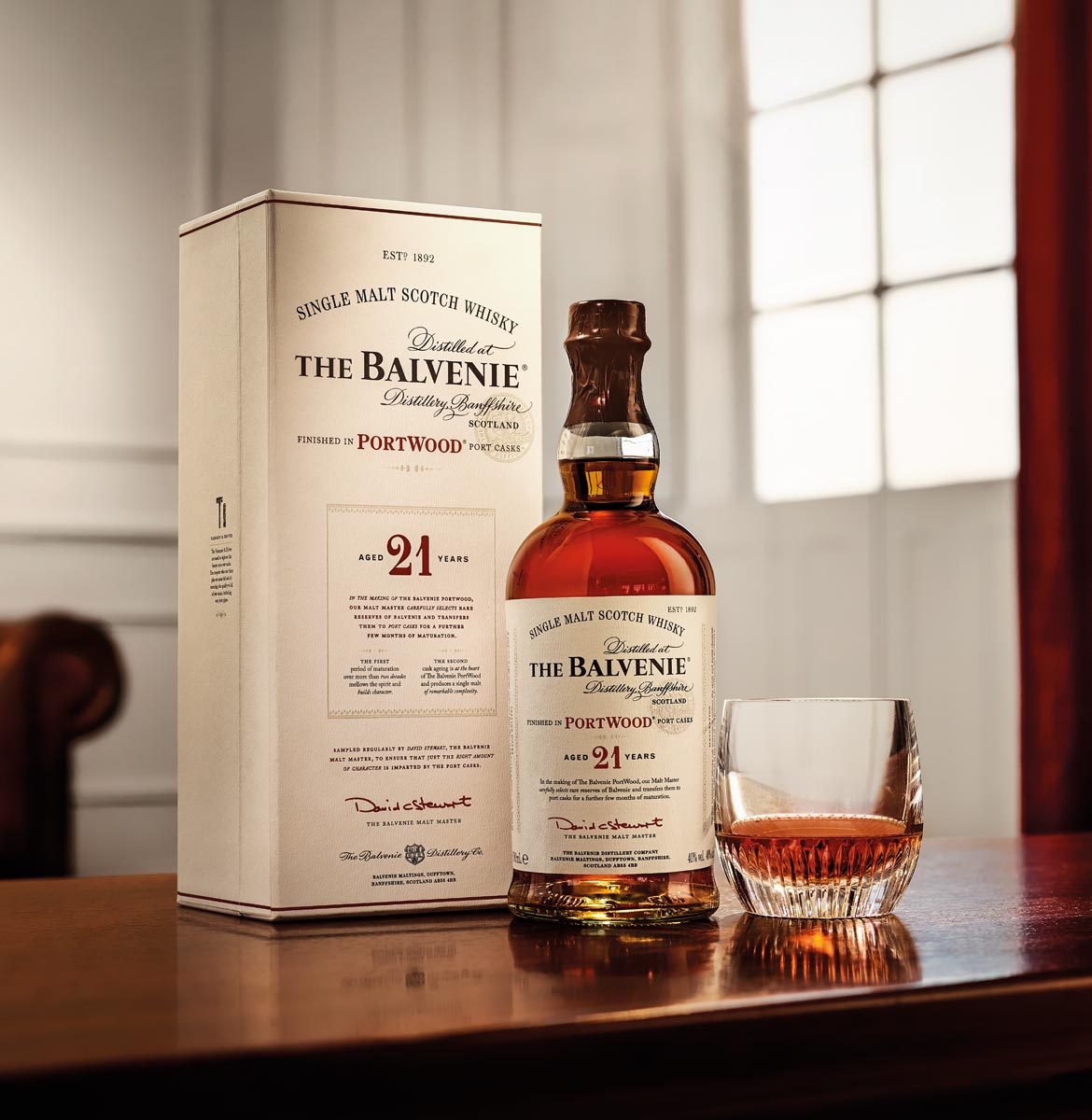 Balvenie PortWood 21 Year Old Single Malt Scotch Whisky 750ml
