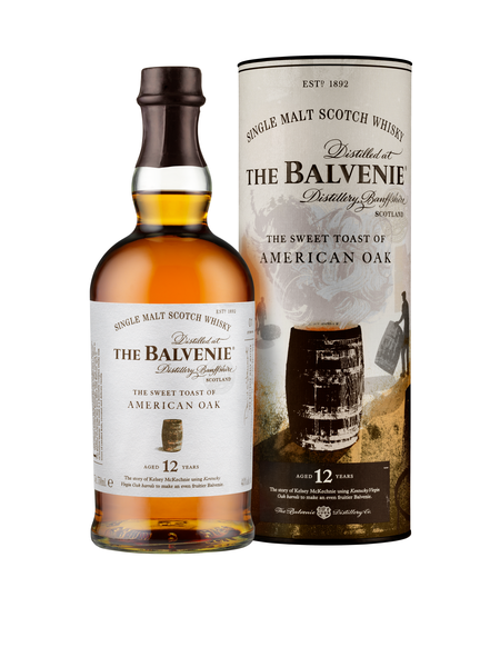 Balvenie The Sweet Toast of American Oak 12 Year Old Single Malt Scotch Whisky 750ml