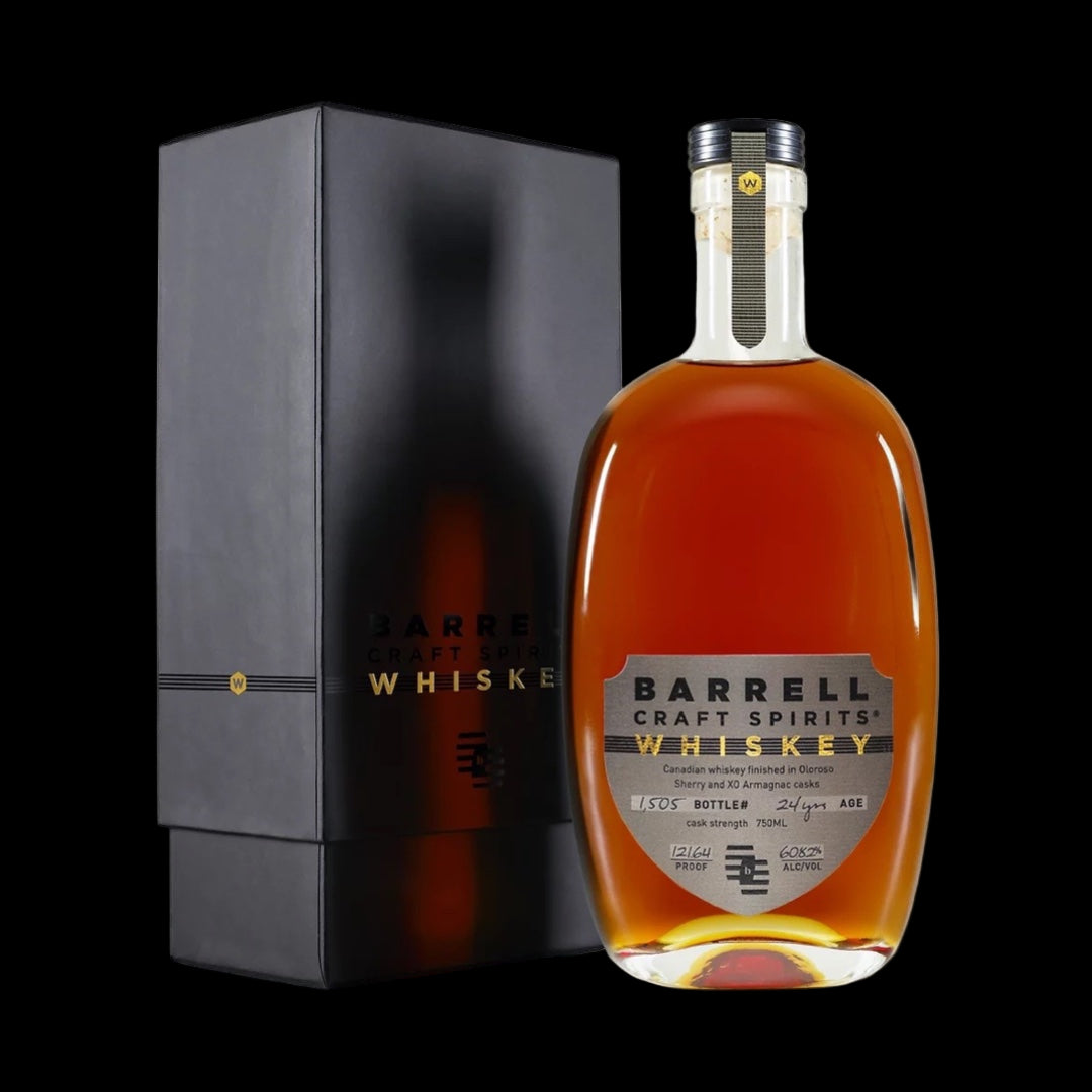 Barrell Craft Spirits 24 Year Old Gray Label Limited Release Oloroso Sherry & XO Armagnac Cask Finish Whiskey 750ml