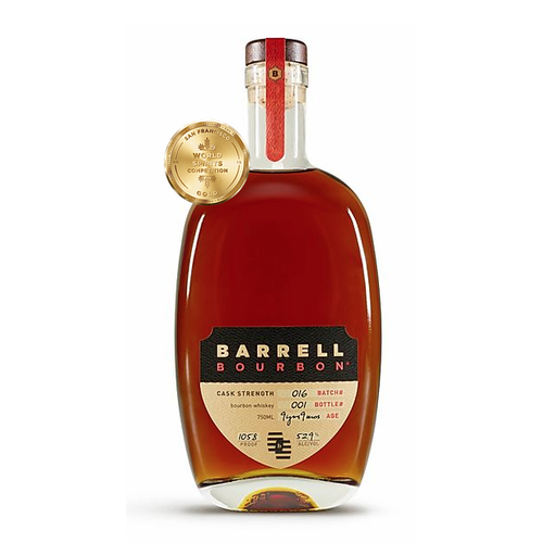 Barrell Craft Spirits Batch 016 Cask Strength 9 Years 9 Months Old Bourbon Whiskey 750ml