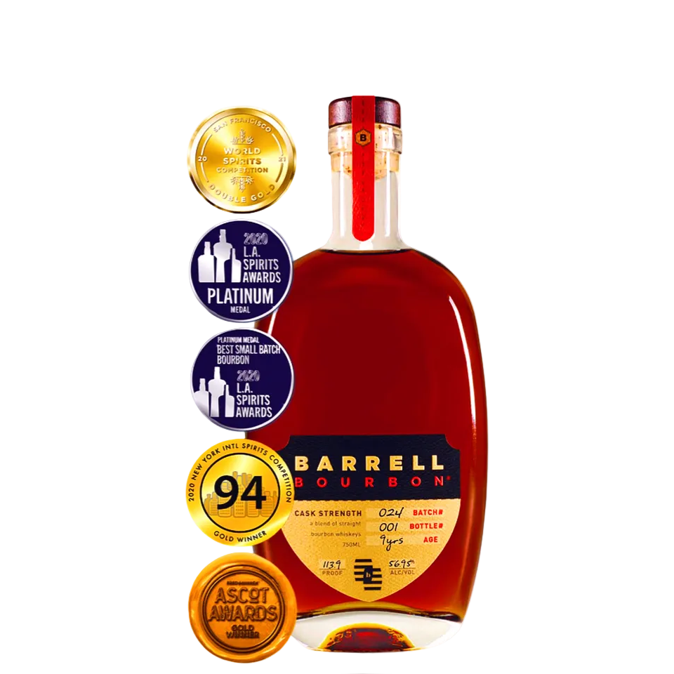 Barrell Craft Spirits Batch 24 Cask Strength 9 Year Old Straight Bourbon Whiskey 750ml