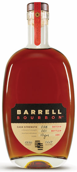Barrell Craft Spirits Batch 28 Cask Strength 10 Year Old Straight Bourbon Whiskey 750ml