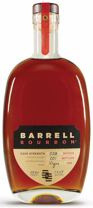 Barrell Craft Spirits Batch 28 Cask Strength 10 Year Old Straight Bourbon Whiskey 750ml