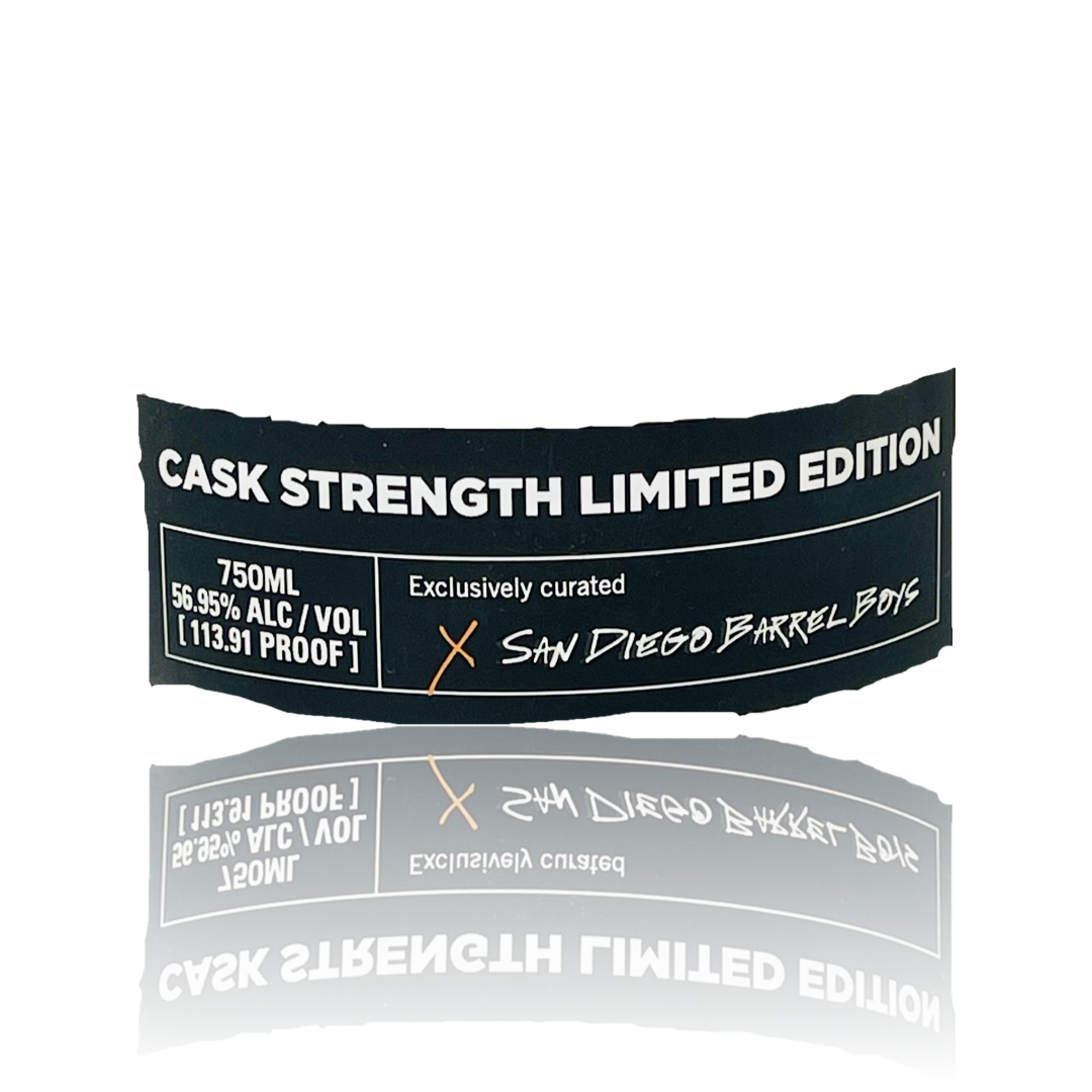 Blackened Batch 119 The San Diego Barrel Boys Cask Strength Whiskey 750ml