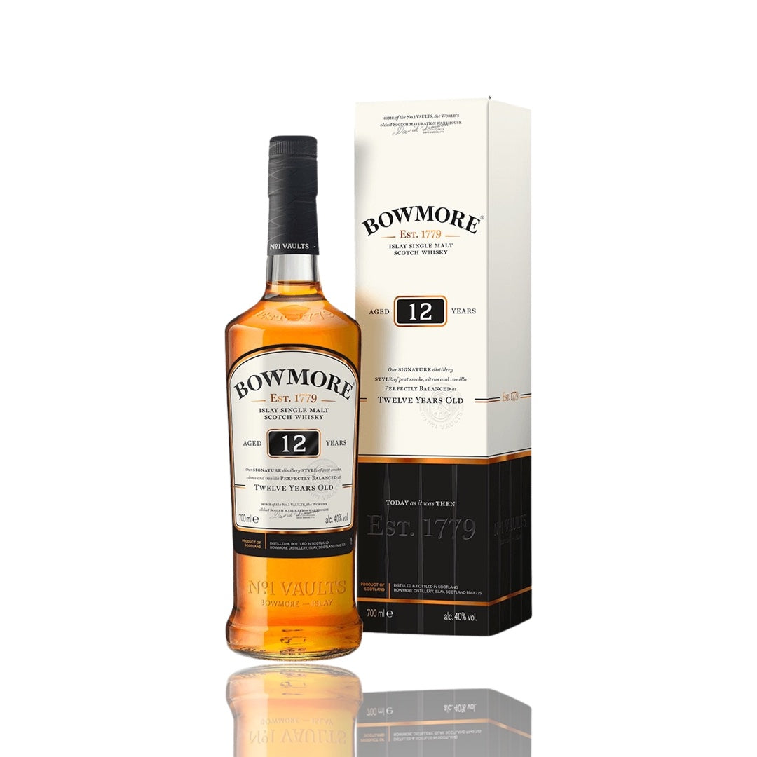 Bowmore 12 Year Old Single Malt Scotch Whisky 750ml