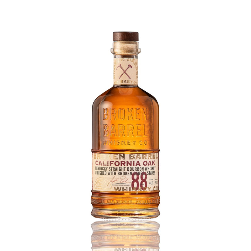 Broken Barrel California Oak Straight Bourbon Whiskey 750ml