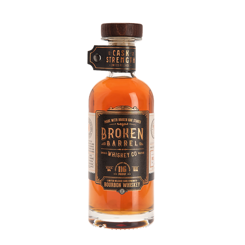 Broken Barrel Cask Strength Bourbon Whiskey 750ml