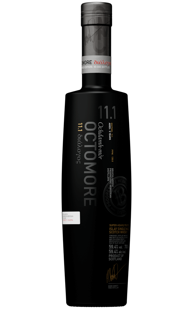 Bruichladdich Octomore Edition 11.1 Aged 5 Year Single Malt Scotch Whisky 750ml