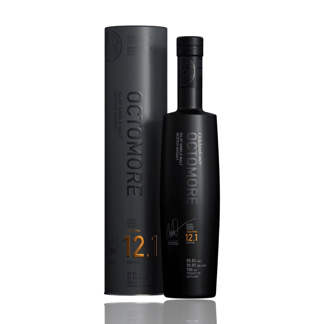 Bruichladdich Octomore Edition 12.1 Super Heavily Peated Single Malt Scotch Whisky 750ml