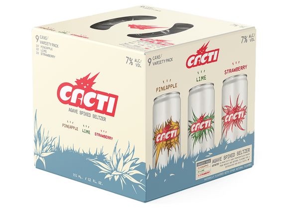 Cacti Agave Spiked Seltzer Variety Can 9-Pack