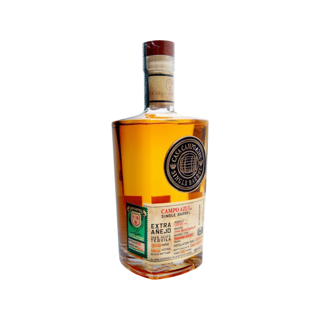 Campo Azul Single Barrel Extra Anejo Tequila 750ml