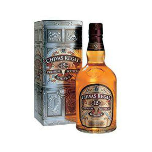 Chivas Regal 12 Year Old Blended Scotch Whisky 750ml - VS