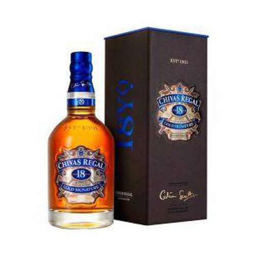 【在庫有】 Chivas Scotch Blended Old Year 18 Signature Gold Regal ウイスキー
