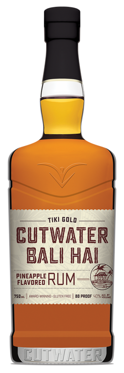 Cutwater Spirits Bali Hai Tiki Gold Pineapple Flavored Rum 750ml