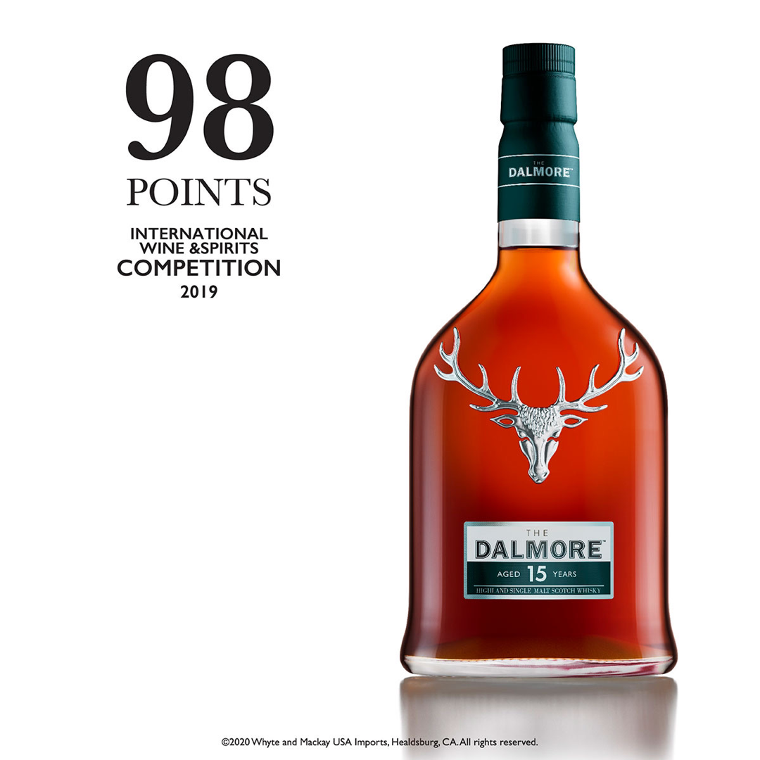 Dalmore 15 Year Old Single Malt Scotch Whisky 750ml