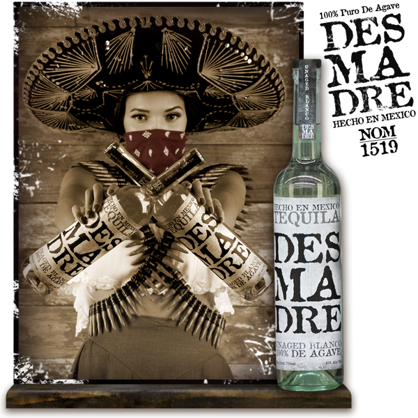 Desmadre Unaged Blanco Tequila 750ml