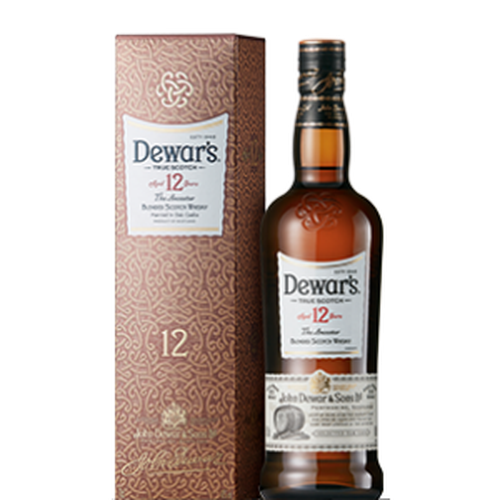 Dewar's 12 Year Old Blended Scotch Whisky 750ml – VS