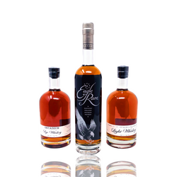Eagle Rare, Cats Eye Rye & Cats Eye Light Whiskey Bundle 750ml 3-Pack