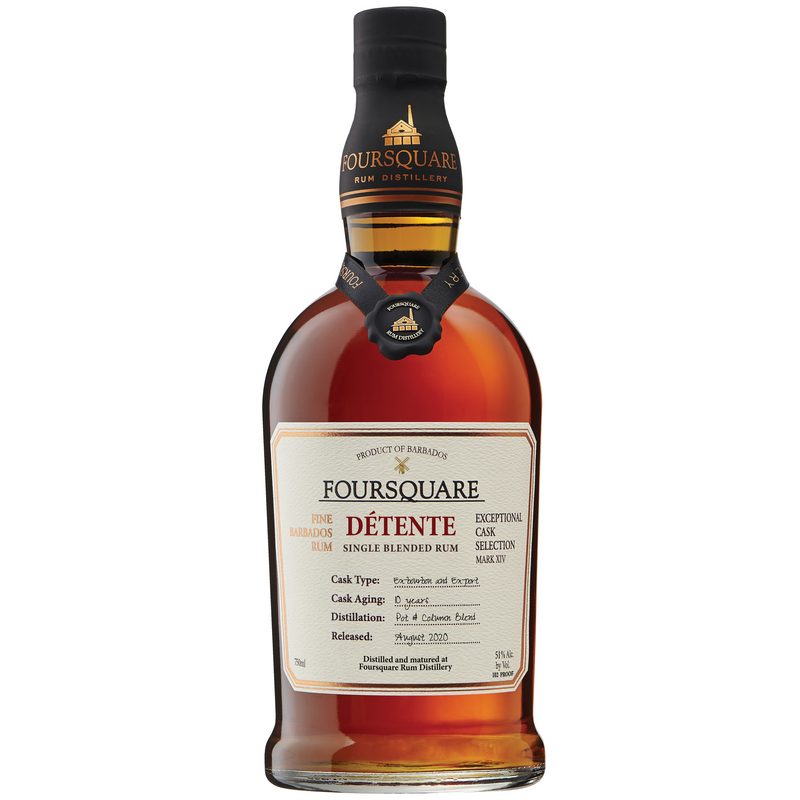 Foursquare Rum Exceptional Cask Selection Mark XIV Detente 10 Year Old Single Blended Rum 750ml