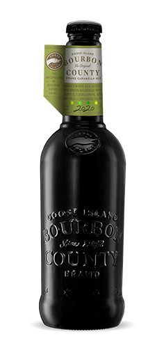 Goose Island Bourbon County Wheatwine Ale Barrel Caramella Ale Beer Bottle 16-Oz