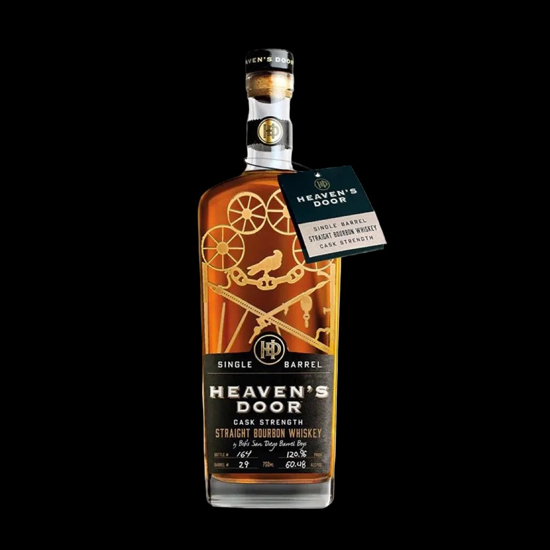 Heaven’s Door Bob's San Diego Barrel Boys Cask Strength Single Barrel Private Selection Bourbon Whiskey 750ml