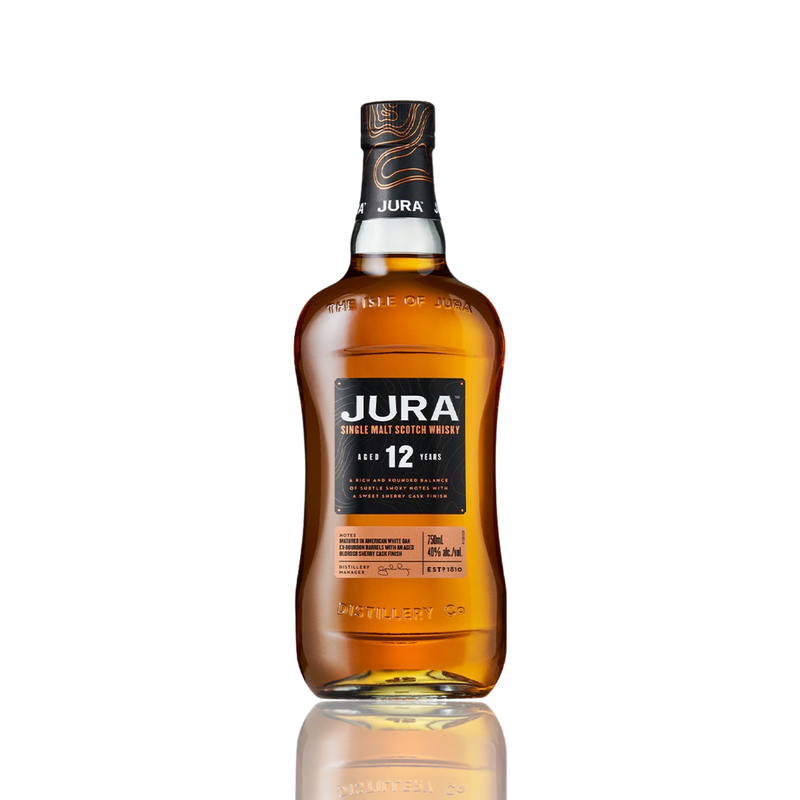 Isle of Jura Distillery 12 Year Old Single Malt Scotch Whisky 750ml
