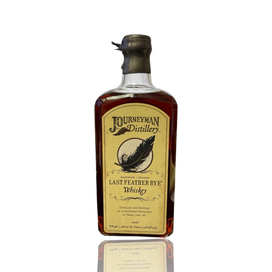 Journeyman San Diego Barrel Boys Private Selection Last Feather Organic Rye Whiskey 750ml
