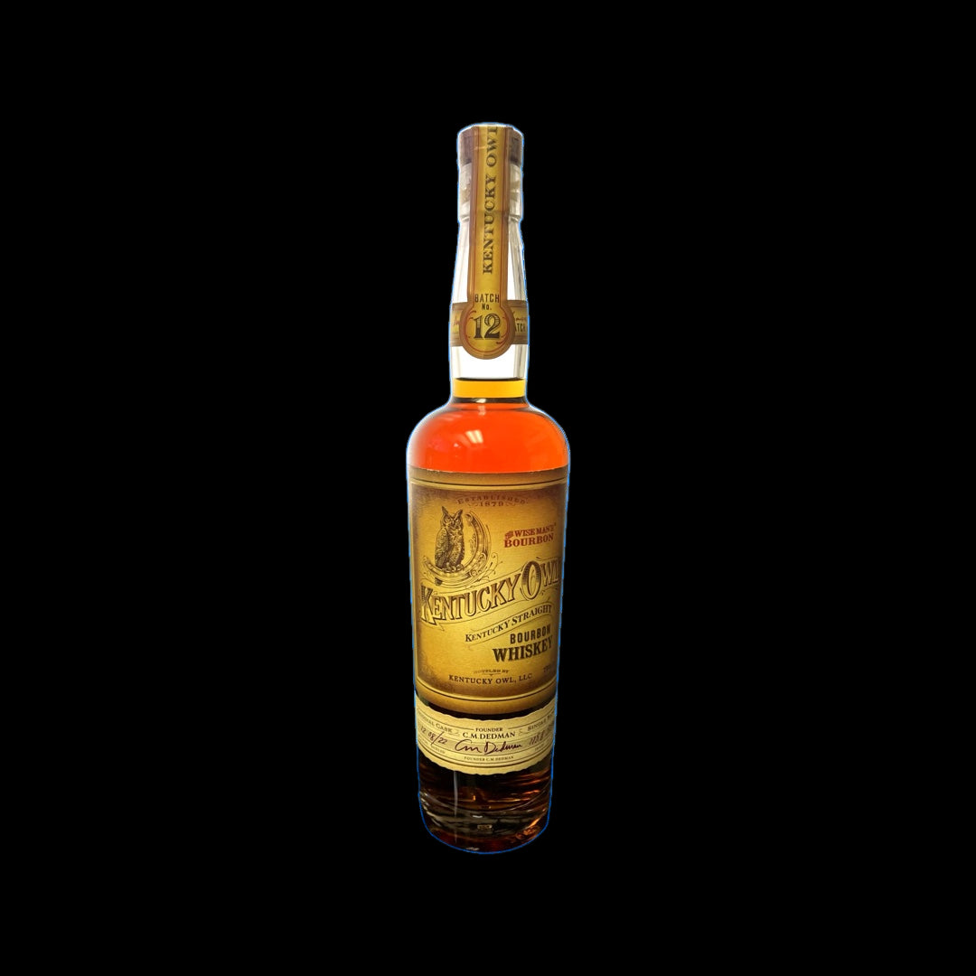 Kentucky Owl Batch 12 Straight Bourbon Whiskey 750ml