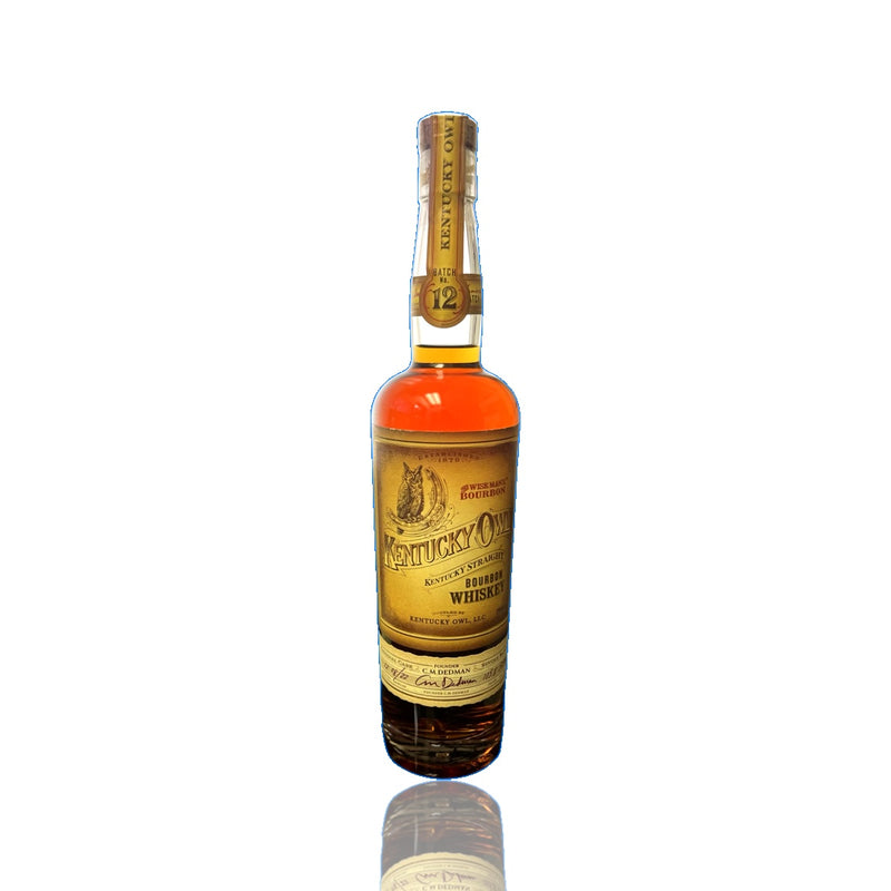 Kentucky Owl Batch 12 Straight Bourbon Whiskey 750ml