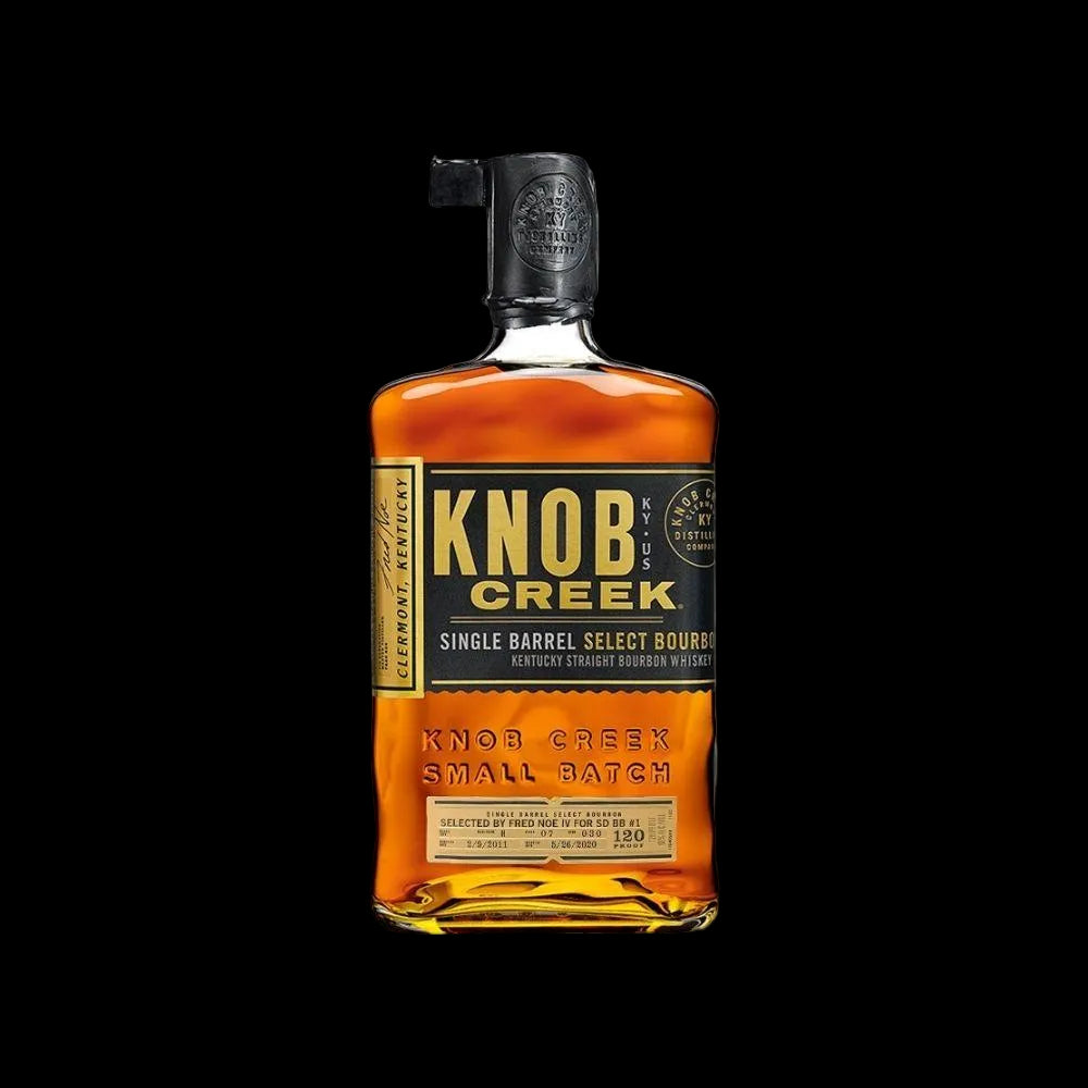 Knob Creek Single Barrel Select Bourbon Selected By Fred Noe IV SD BB #1 Kentucky Straight Bourbon Whiskey 750ml