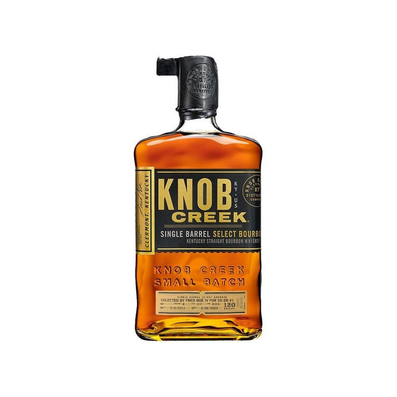 Knob Creek Single Barrel Select Bourbon Selected By Fred Noe IV SD BB #1 Kentucky Straight Bourbon Whiskey 750ml