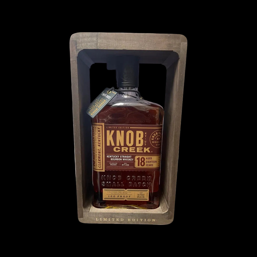 Knob Creek Small Batch Limited Edition 18 Year Old Straight Bourbon Whiskey 750ml